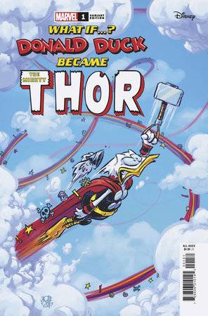 WHAT IF DONALD DUCK BECAME THOR #1 WHAT IF DONALD DUCK BECAME THOR #1
