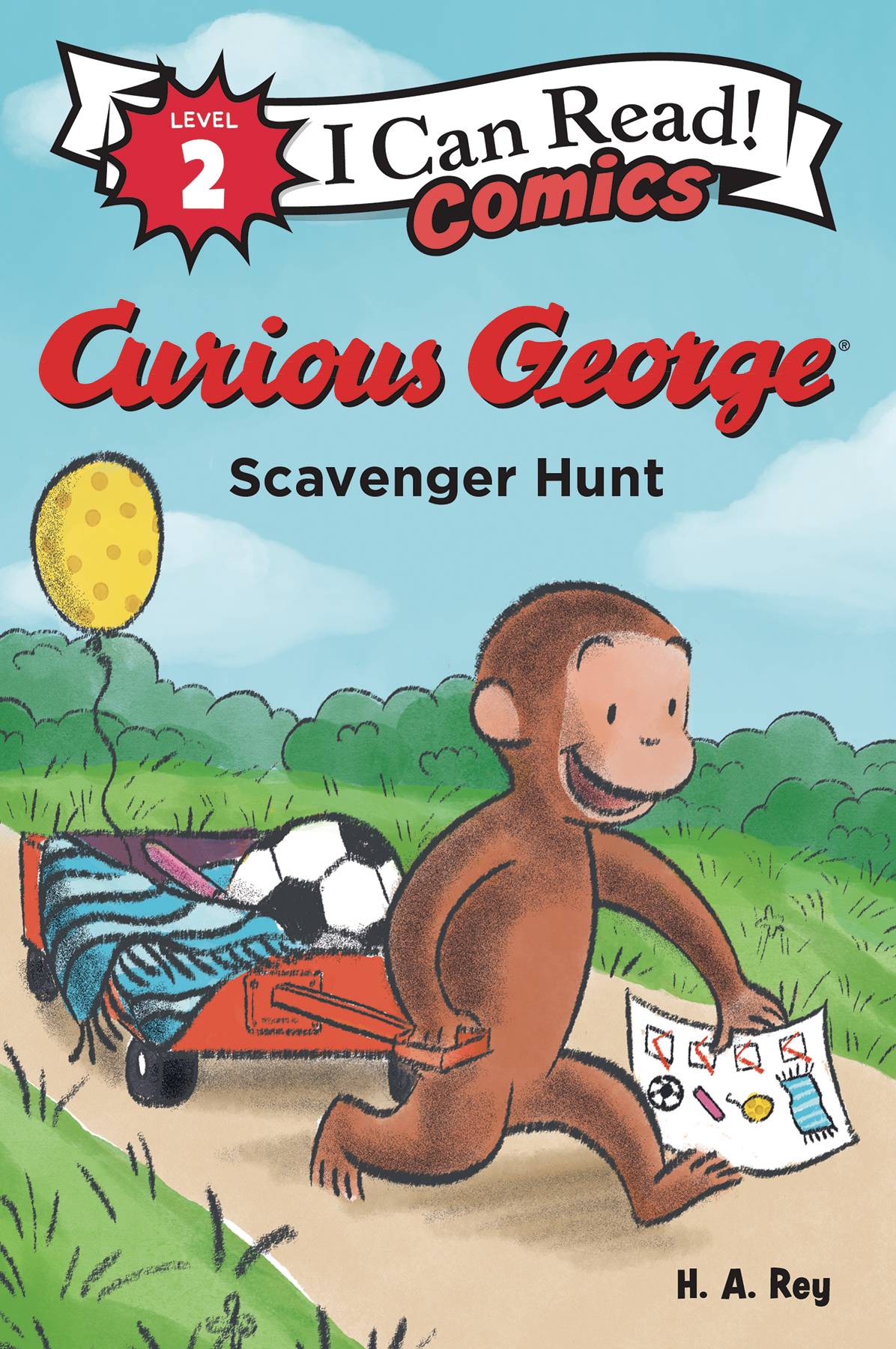 I CAN READ COMICS LEVEL 2 GN CURIOUS GEORGE SCAVENGER HUNT