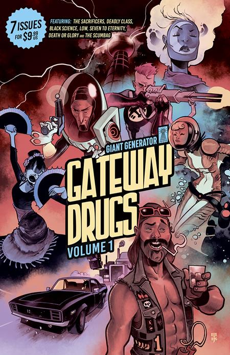 GIANT GENERATOR FIRST ISSUE SAMPLER TP VOL 01 GATEWAY DRUGS GIANT GENERATOR FIRST ISSUE SAMPLER TP VOL 01 GATEWAY DRUGS