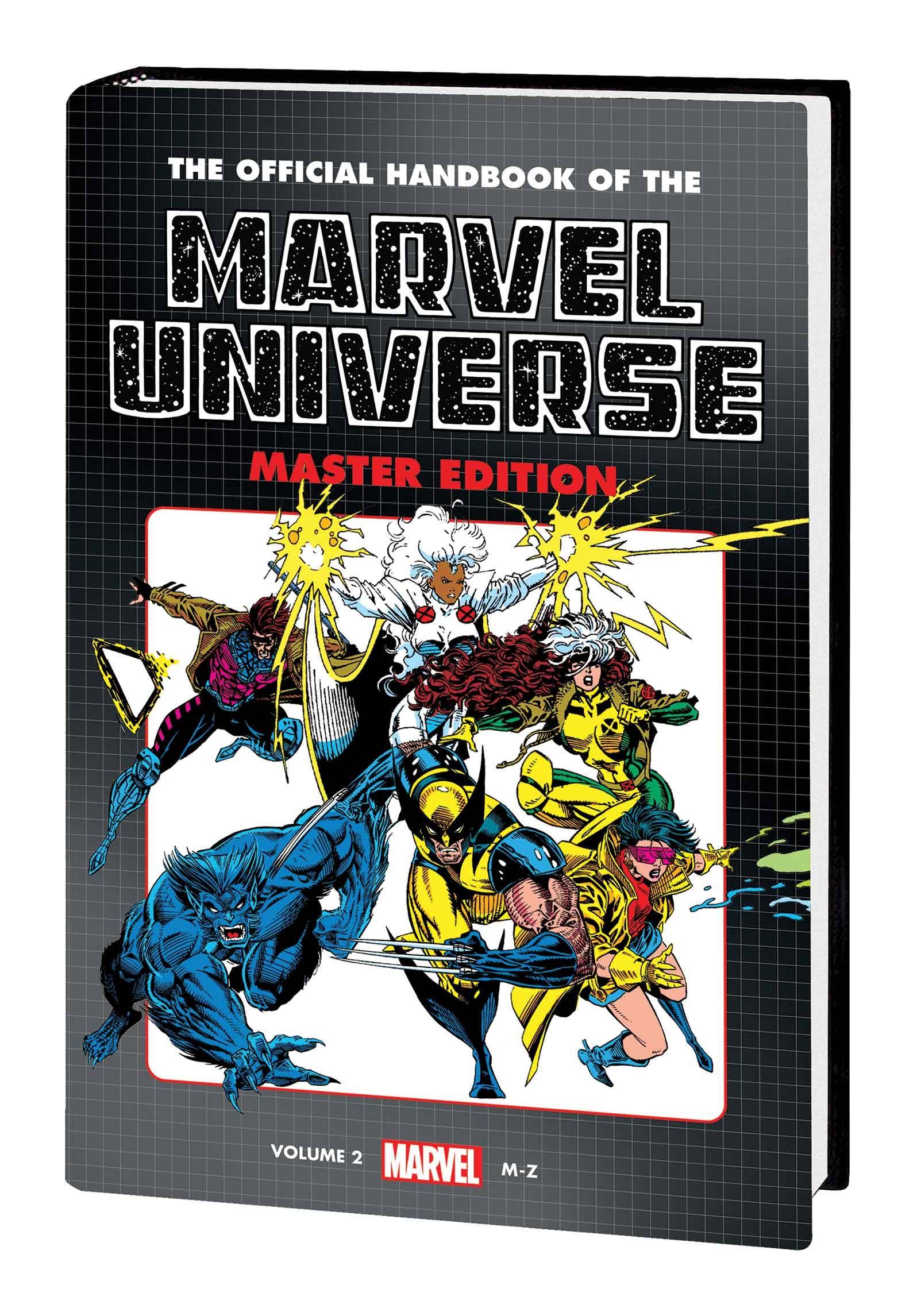 OFF HANDBOOK MARVEL UNV MASTER EDITION OMNI HC VOL 02 X-MEN DM VA