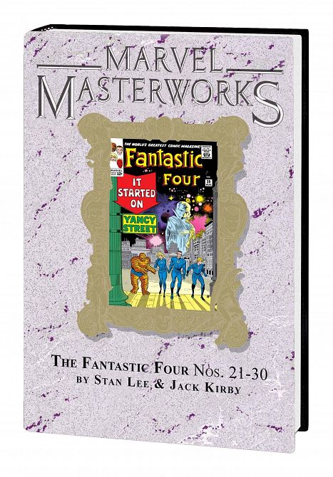 MARVEL MASTERWORKS THE FANTASTIC FOUR HC VOL 03 DM VARIANT REMASTERWORKS