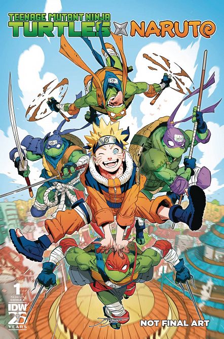 TEENAGE MUTANT NINJA TURTLES X NARUTO #1