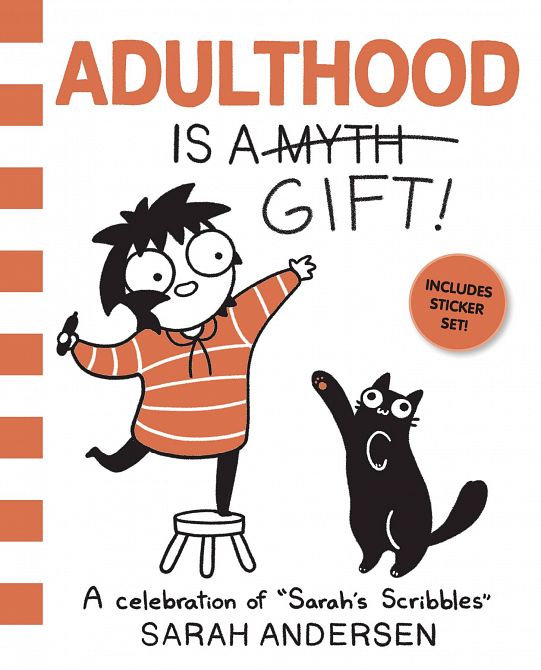 ADULTHOOD IS GIFT CELEBRATION OF SARAHS SCRIBBLES SC