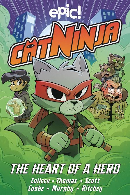 CAT NINJA GN VOL 06 HEART OF HERO