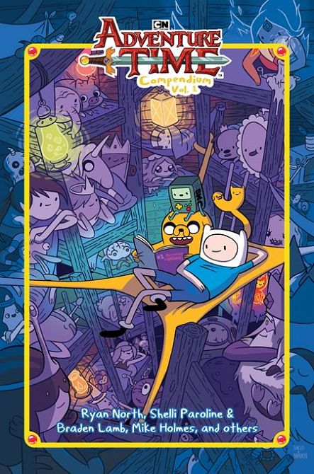 ADVENTURE TIME COMPENDIUM HC VOL 01 DIRECT MARKET EXCLUSIVE