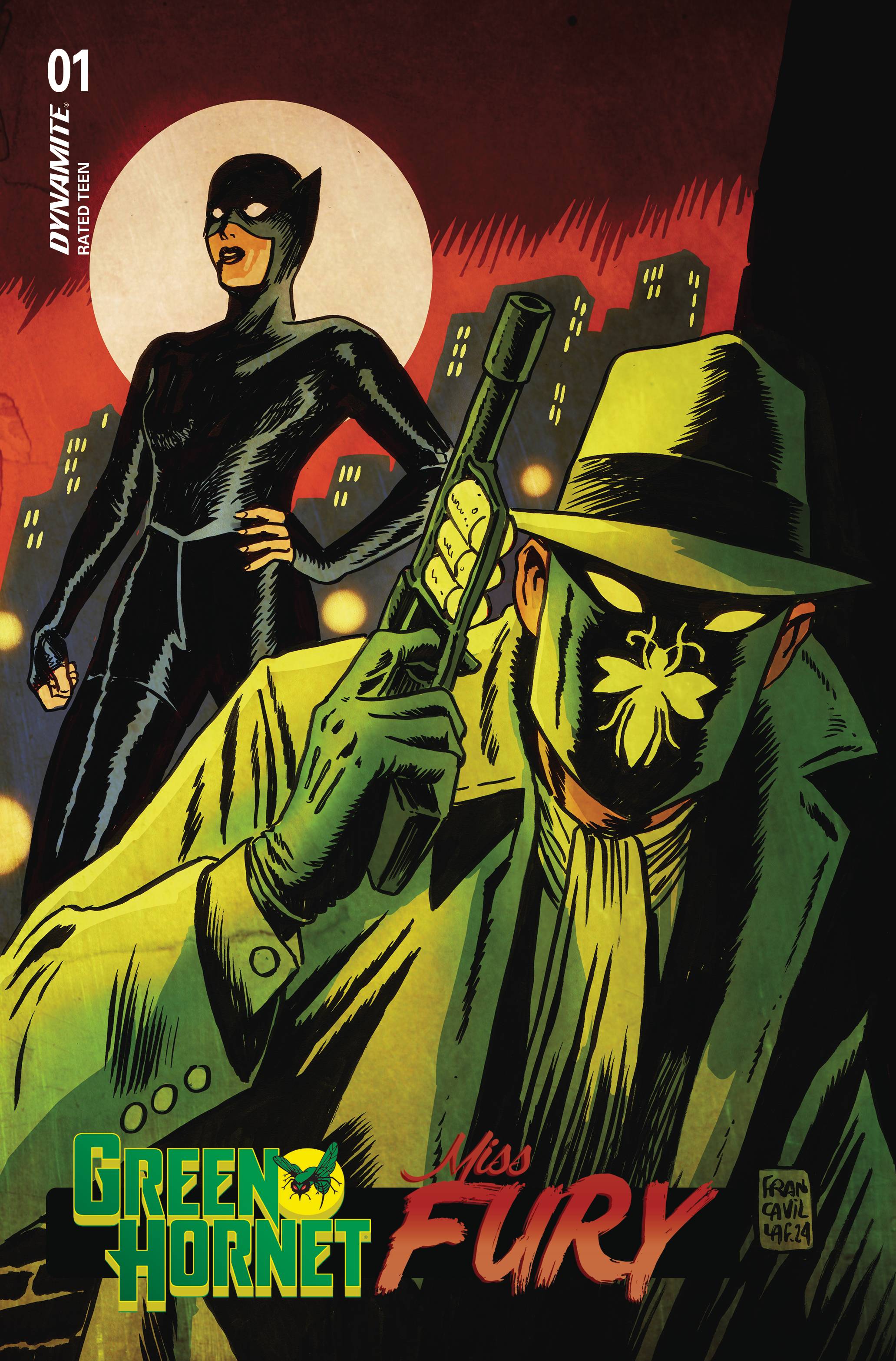 GREEN HORNET MISS FURY #1 GREEN HORNET MISS FURY #1