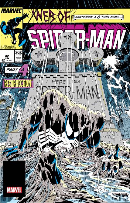 WEB OF SPIDER-MAN FACSIMILE EDITION #32