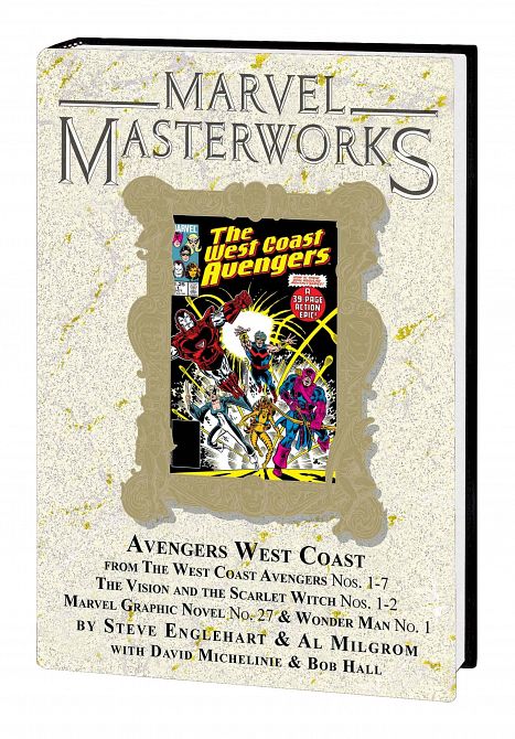 MARVEL MASTERWORKS AVENGERS WEST COAST HC VOL 01 VOL 375 DM VARIANT