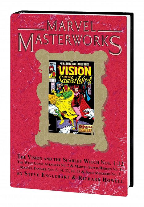 MARVEL MASTERWORKS VISION AND THE SCARLET WITCH HC VOL 01 VOL 376 DM VARIANT