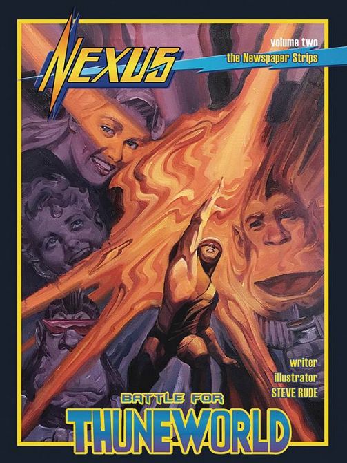 NEXUS NEWSPAPER STRIPS TP BATTLE THUNEWORLD CVR B LTD VARIANT