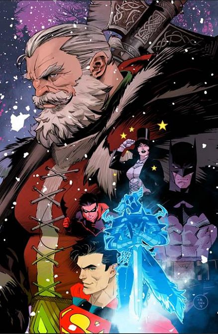 BATMAN SANTA CLAUS SILENT KNIGHT RETURNS #1