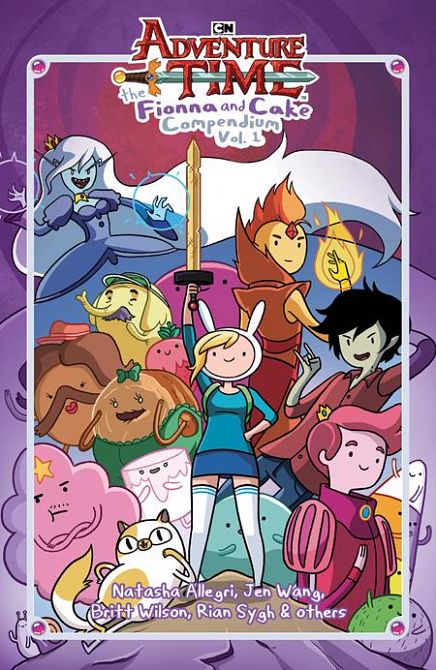 ADVENTURE TIME HC VOL 01 THE FIONNA AND CAKE COMPENDIUM DIRECT MARKET EXCLUSIVE