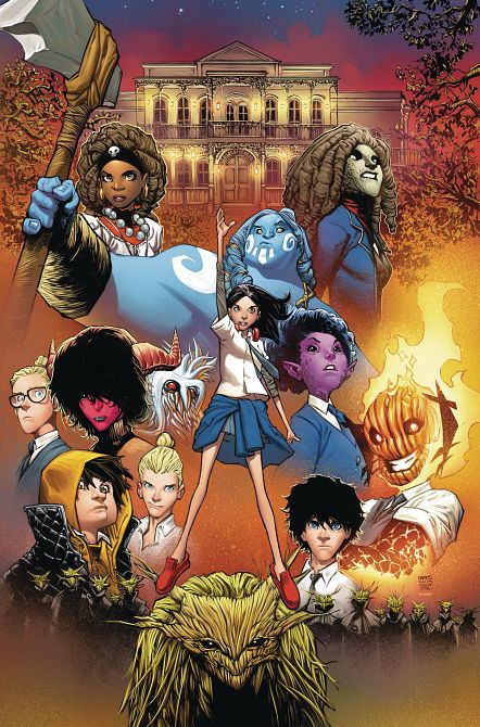 STRANGE ACADEMY OMNIBUS HC HUMBERTO RAMOS CVR STRANGE ACADEMY OMNIBUS HC HUMBERTO RAMOS CVR