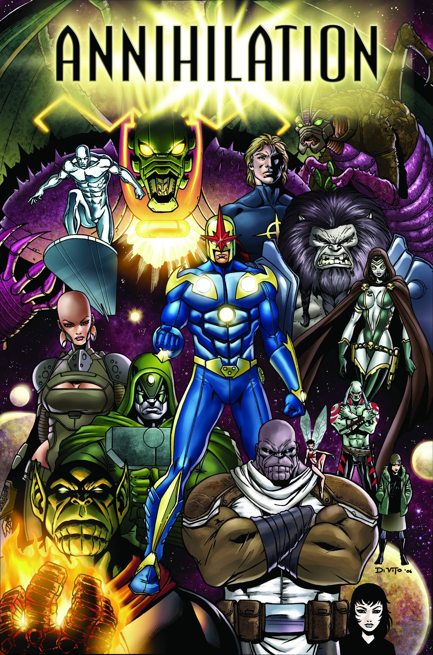 ANNIHILATION OMNIBUS HC ANDREA DI VITO DM VARIANT