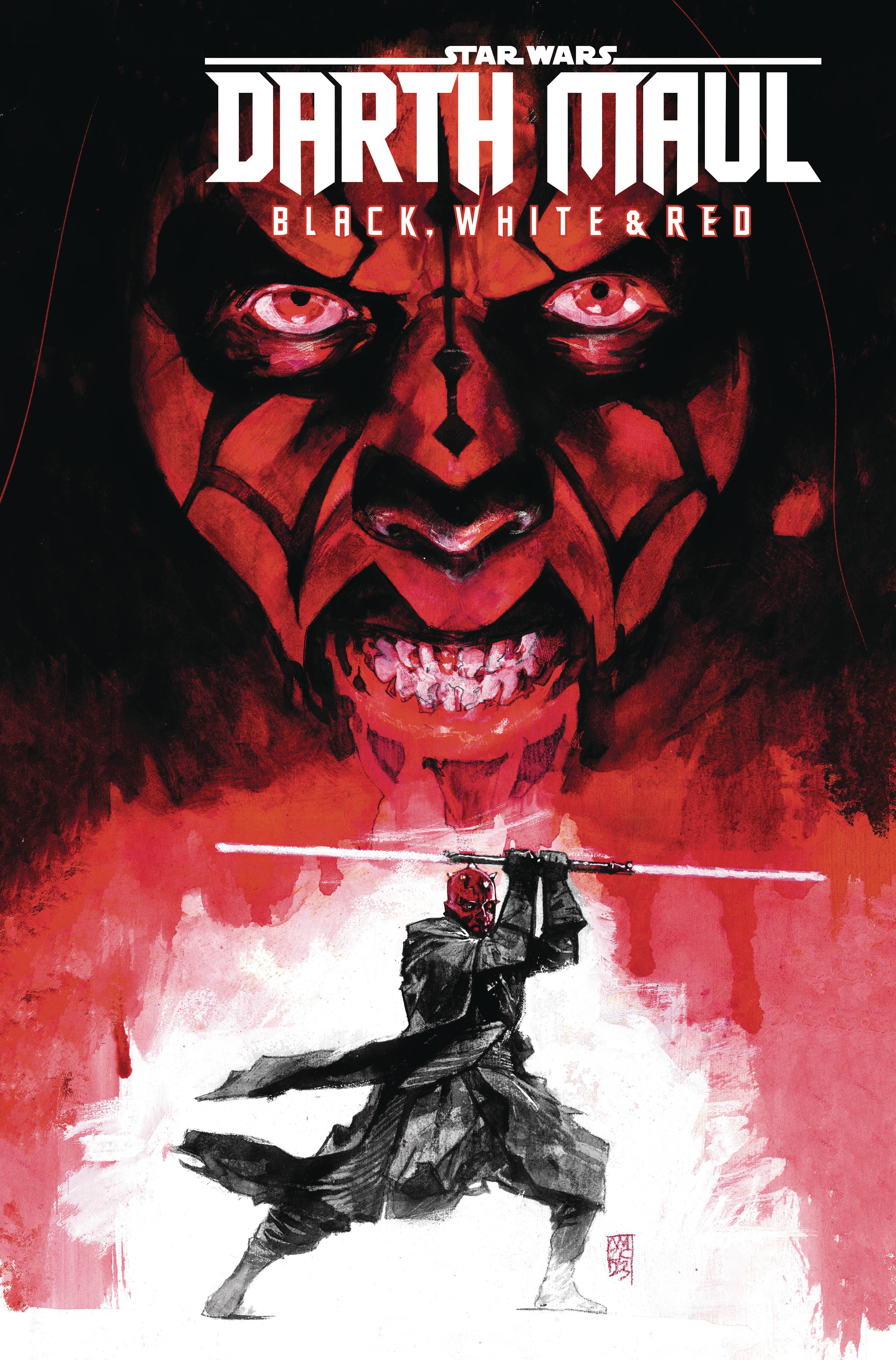 STAR WARS DARTH MAUL BW & RED TREASURY EDITION TP