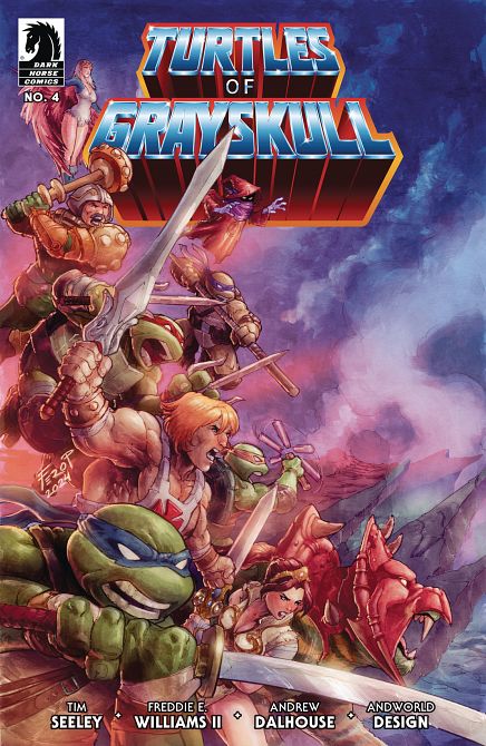 MASTERS OF UNIVERSE TMNT TURTLES OF GRAYSKULL #4