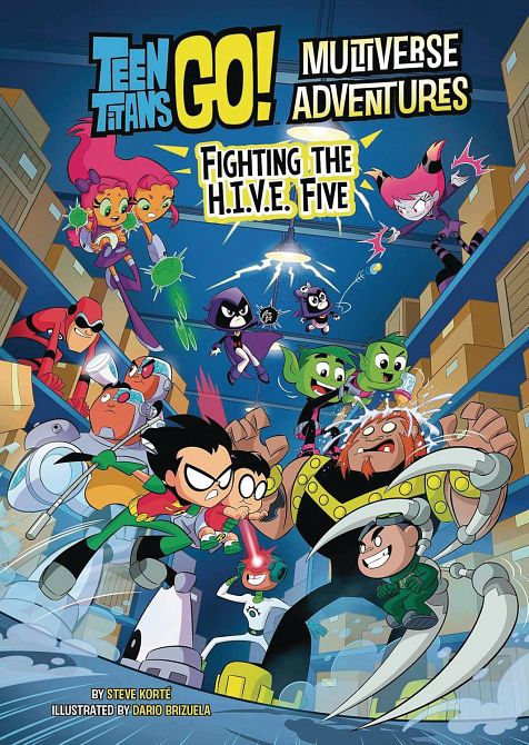 TEEN TITANS GO SC FIGHTING HIVE FIVE