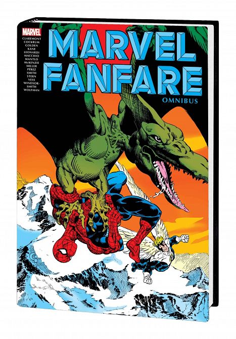 MARVEL FANFARE OMNIBUS HC VOL 01 MICHAEL GOLDEN CVR MARVEL FANFARE OMNIBUS HC VOL 01 MICHAEL GOLDEN CVR