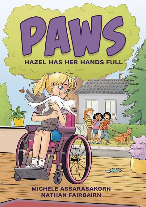 PAWS HAZEL HAS HER HANDS FULL GN