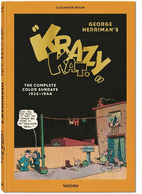 GEORGE HERRIMAN COMPLETE KRAZY KAT IN COLOR 1935-1944 HC GEORGE HERRIMAN COMPLETE KRAZY KAT IN COLOR 1935-1944 HC