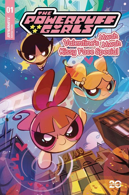 POWERPUFF GIRLS VALENTINES KISSY FACE SP #1