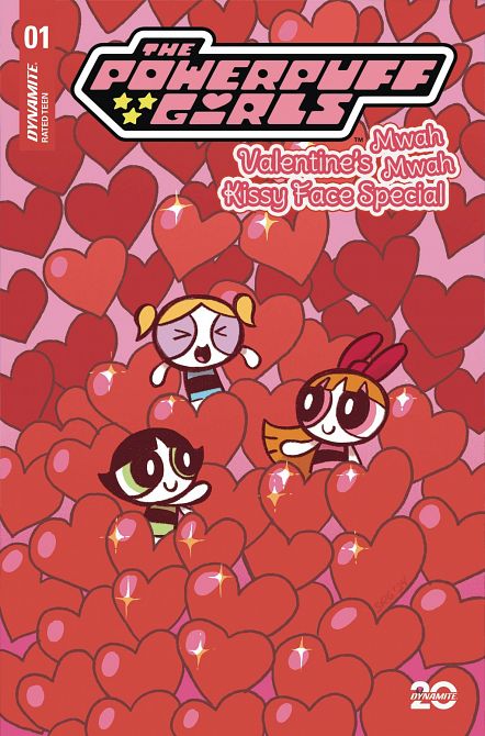 POWERPUFF GIRLS VALENTINES KISSY FACE SP #1