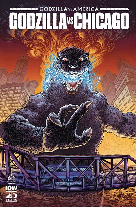 GODZILLA VS AMERICA CHICAGO #1