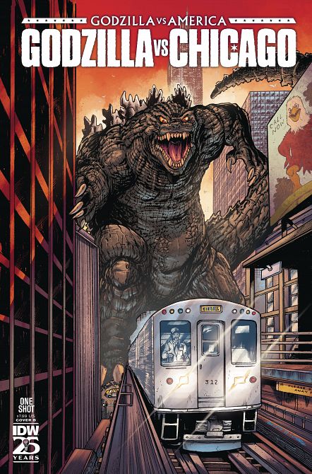 GODZILLA VS AMERICA CHICAGO #1