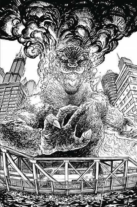 GODZILLA VS AMERICA CHICAGO #1