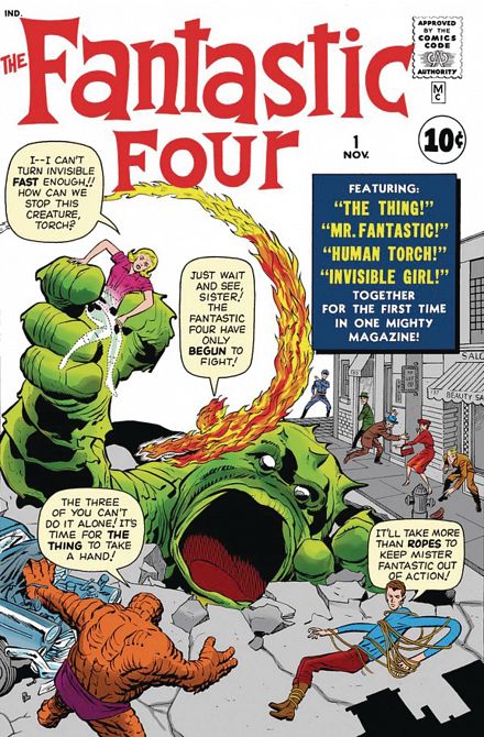 DF FANTASTIC FOUR FACSIMILE EDITION #1