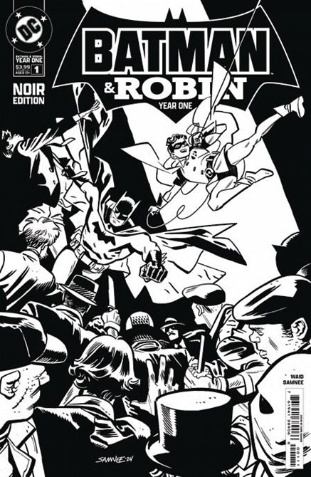 DF BATMAN AND ROBIN YEAR ONE NOIR EDITION #1