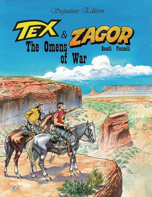 TEX & ZAGOR OMENS OF WAR HC SIGNATURE EDITION