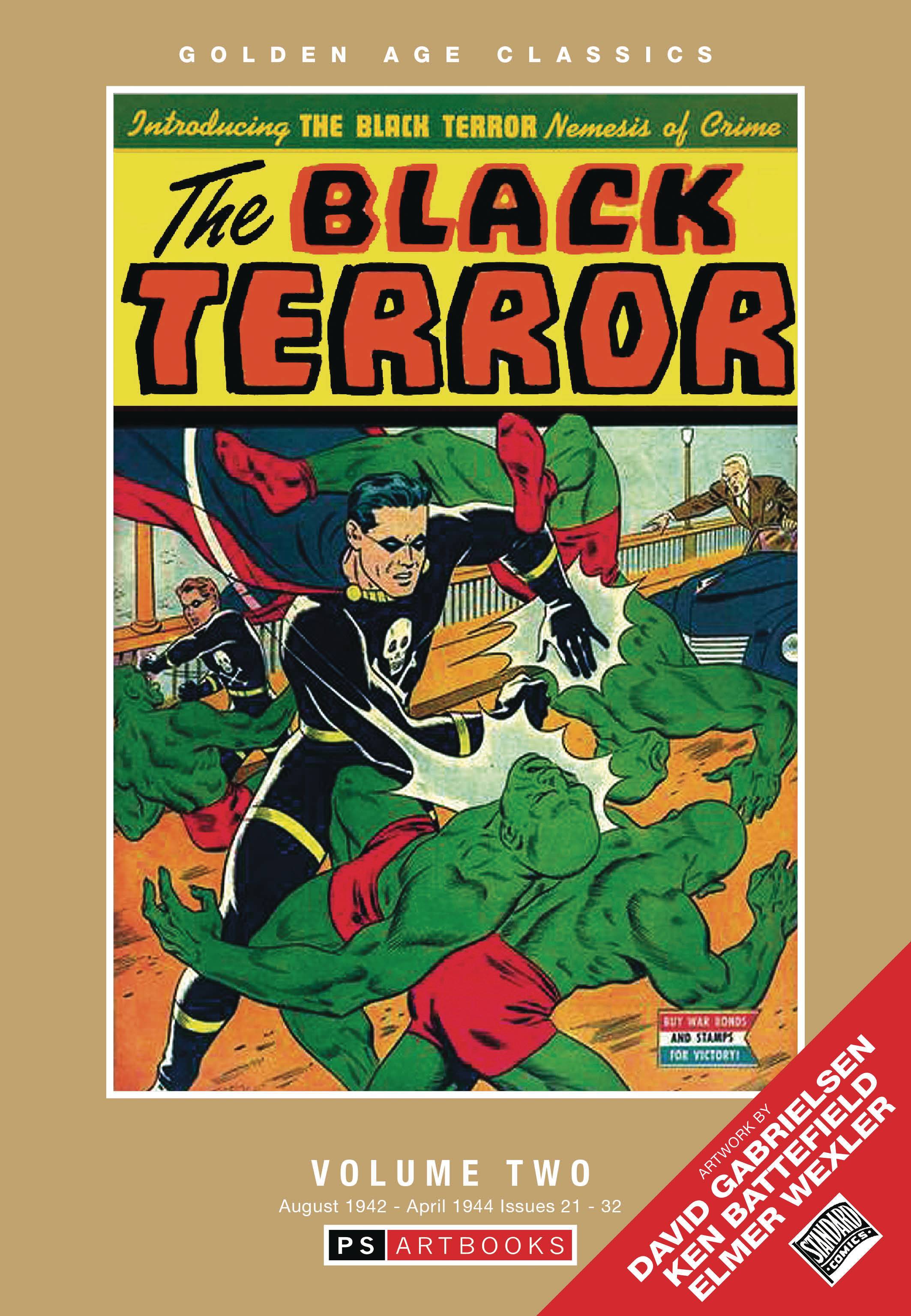 GOLDEN AGE CLASSICS BLACK TERROR HC VOL 02 GOLDEN AGE CLASSICS BLACK TERROR HC VOL 02