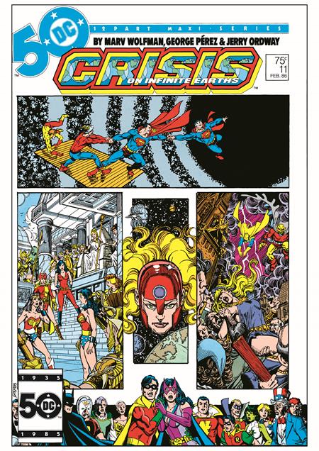 CRISIS ON INFINITE EARTHS FACSIMILE EDITION #11