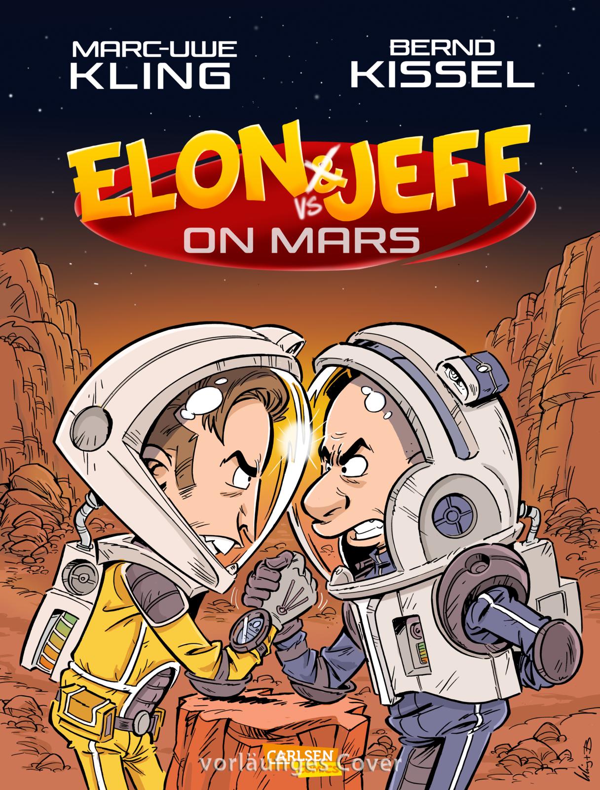 ELON & JEFF ON MARS ELON & JEFF ON MARS