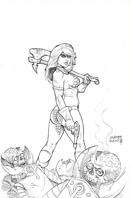 RED SONJA ATTACKS MARS #1