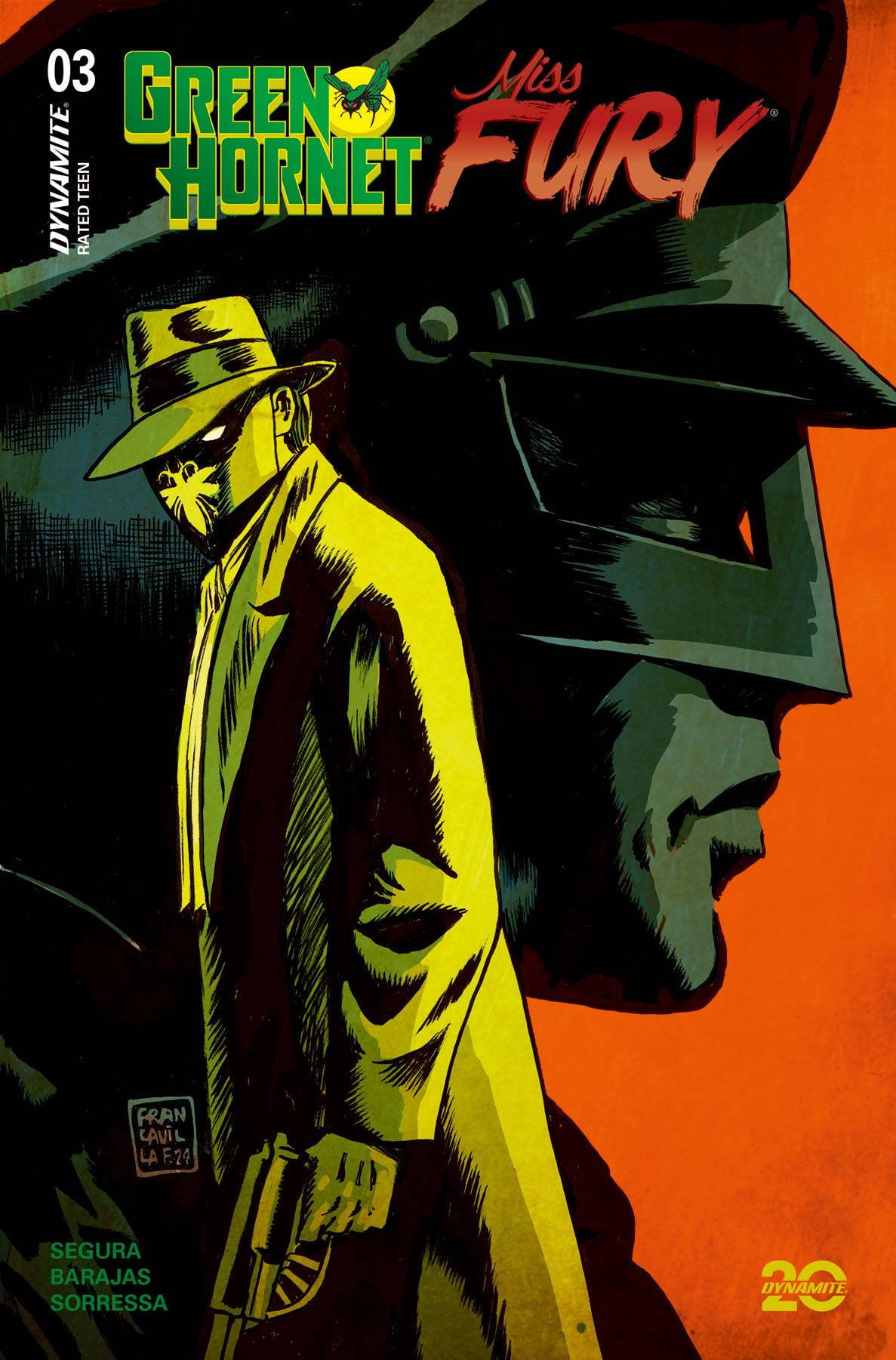 GREEN HORNET MISS FURY #3 GREEN HORNET MISS FURY #3