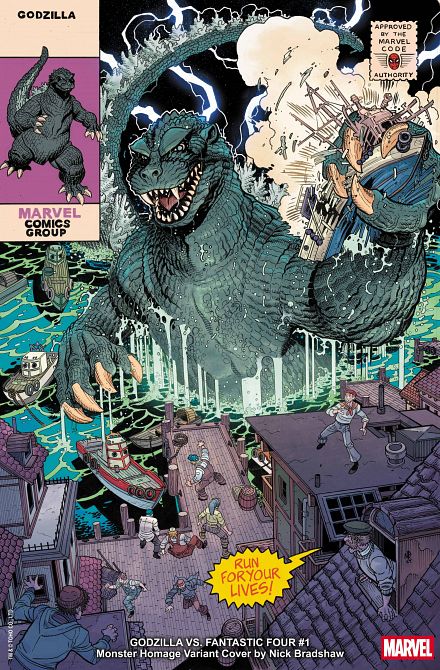 GODZILLA VS FANTASTIC FOUR #1