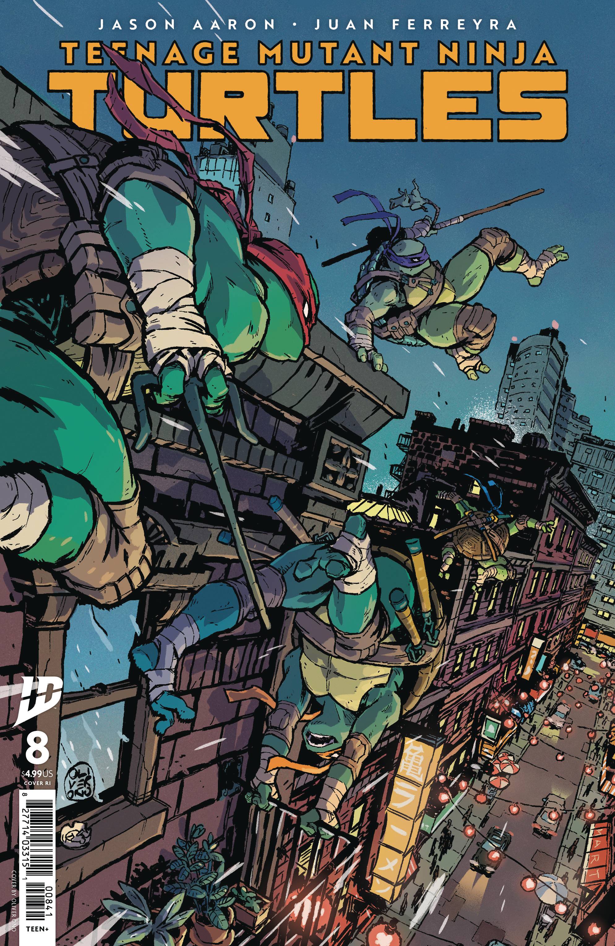 TEENAGE MUTANT NINJA TURTLES 2024 #8 TEENAGE MUTANT NINJA TURTLES 2024 #8