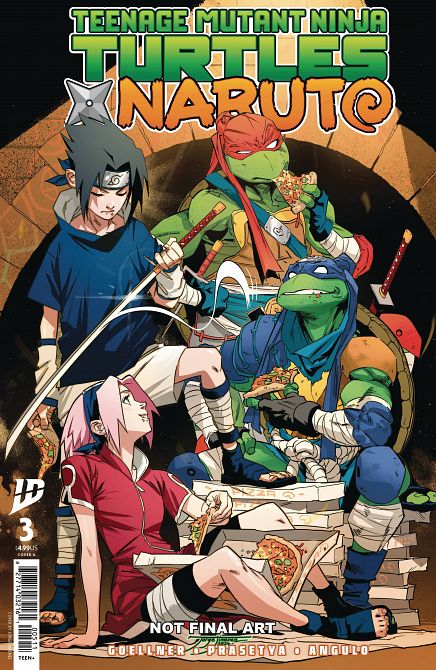 TEENAGE MUTANT NINJA TURTLES X NARUTO #3