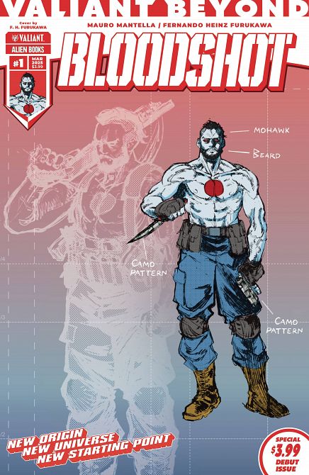 VALIANT BEYOND BLOODSHOT #1