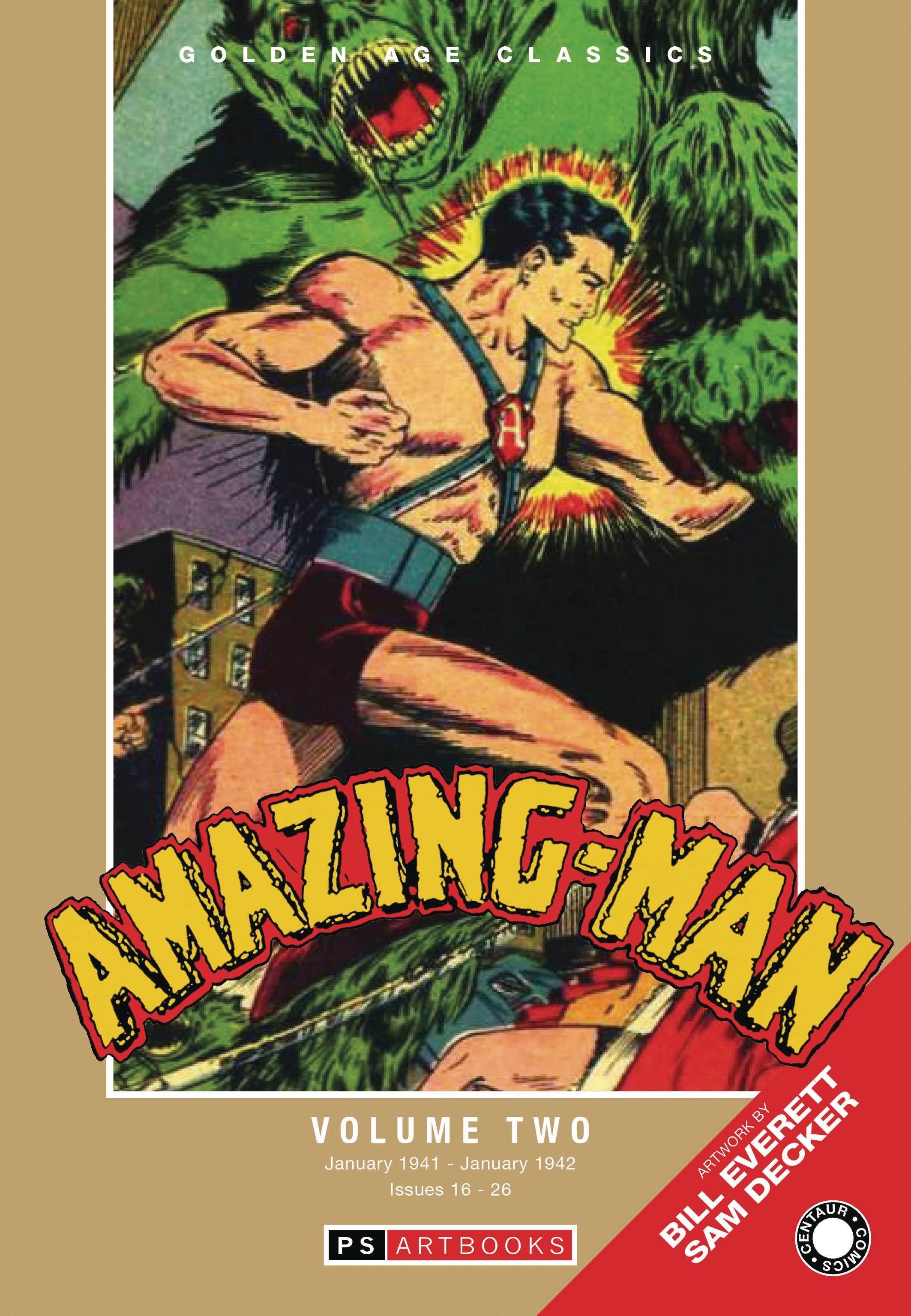 GOLDEN AGE CLASSICS AMAZING MAN HC VOL 02 GOLDEN AGE CLASSICS AMAZING MAN HC VOL 02