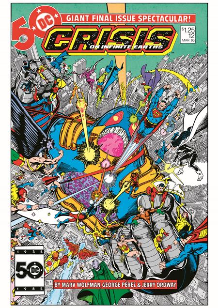 CRISIS ON INFINITE EARTHS FACSIMILE EDITION #12