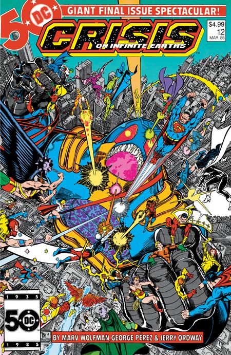 CRISIS ON INFINITE EARTHS FACSIMILE EDITION #12 CRISIS ON INFINITE EARTHS FACSIMILE EDITION #12