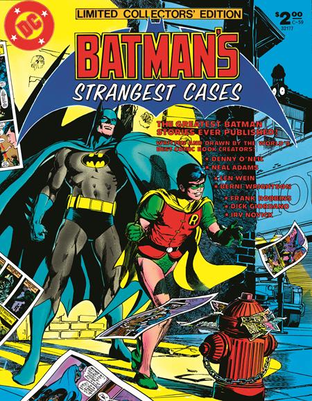 LIMITED COLLECTORS EDITION #59 BATMANS STRANGEST CASES FACSIMILE EDITION #59