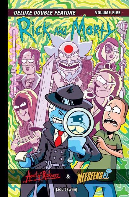 RICK AND MORTY DELUXE DOUBLE FEATURE HC VOL 05