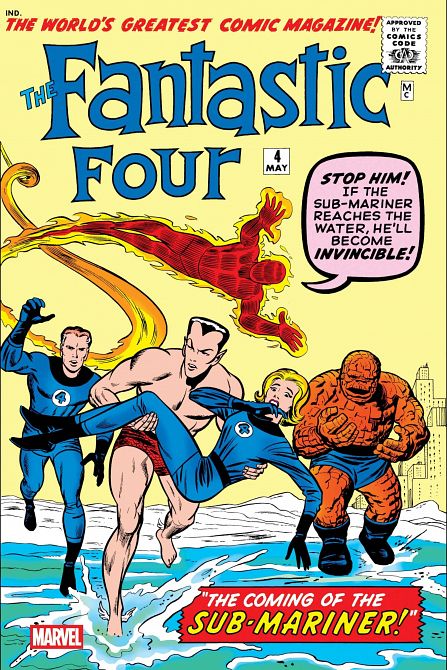 FANTASTIC FOUR FACSIMILE EDITION #4