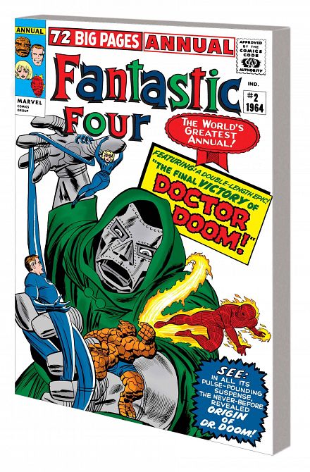 MIGHTY MARVEL MASTERWORKS FF TP VOL 04 FRIGHTFUL FOUR ORIGINAL DM VARIANT