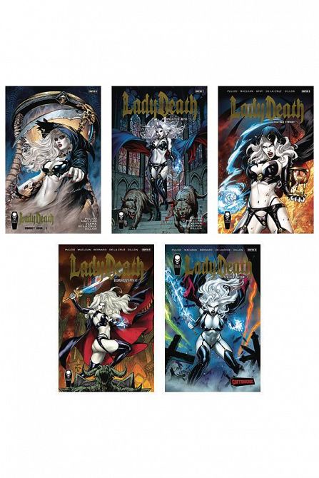 LADY DEATH CHAPTERS 6-10 PREMIERE EDITION SET