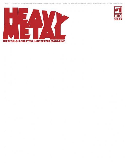 HEAVY METAL MAGAZINE #1